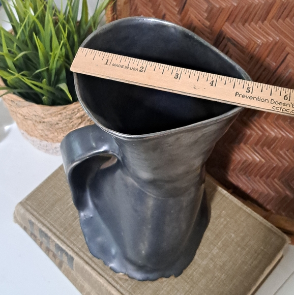 J. Schatz Brutal Coffeemaker Carafe Only Metallic Black Pottery - Picture 6 of 9